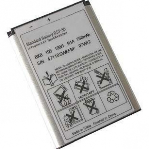 High quality mobile phone battery BST-36 for Sony Ericsson K510C