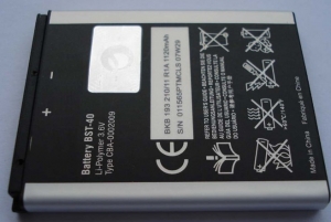 High capacity mobile phone battery BST-40 for Sony Ericsson P1C