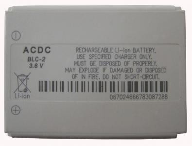 Mobile phone emergency battery BLC-2 for NOKIA 3310 